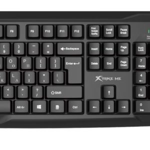XTRIKE-ME OFFICE MK-207 ΕΝΣΥΡΜΑΤΟ ΣΕΤ ΠΛΗΚΤΡΟΛΟΓΙΟ/ΠΟΝΤΙΚΙ, GR