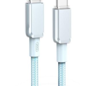 XO NB-Q250B PD 60W TYPE-C ΣΕ TYPE-C PVC SHINY COLORFUL FAST CHARGING CABLE ΓΑΛΑΖΙΟ