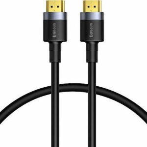 BASEUS CAFULE, ΚΑΛΩΔΙΟ HDMI, 4Κ, 1m, ΜΑΥΡΟ