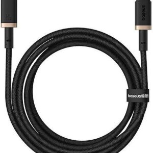BASEUS DURA SERIES, ΚΑΛΩΔΙΟ ΓΡΗΓΟΡΗΣ ΦΟΡΤΙΣΗΣ, TYPE-C ΣΕ LIGHTNING, 20W, 2m, ΧΡΥΣΟ-ΜΑΥΡΟ