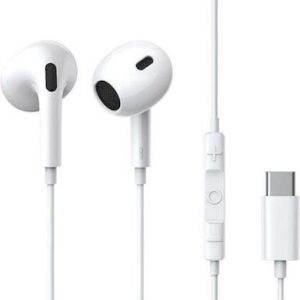 BASEUS ENCOK CZ17, ΕΝΣΥΡΜΑΤΑ ΑΚΟΥΣΤΙΚΑ, SEMI IN EAR, ΛΕΥΚΑ