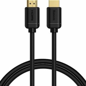 BASEUS HIGH DEFINITION SERIES, ΚΑΛΩΔΙΟ HDMI, 1m, ΜΑΥΡΟ