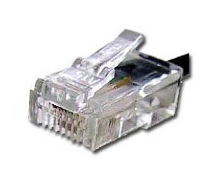 CABLEXPERT ΑΚΡΟΔΕΚΤΗΣ ΒΥΣΜΑ 6P4C, RJ11 ,ΣΑΚΟΥΛΑΚΙ 100 ΤΕΜΑΧΙΩΝ