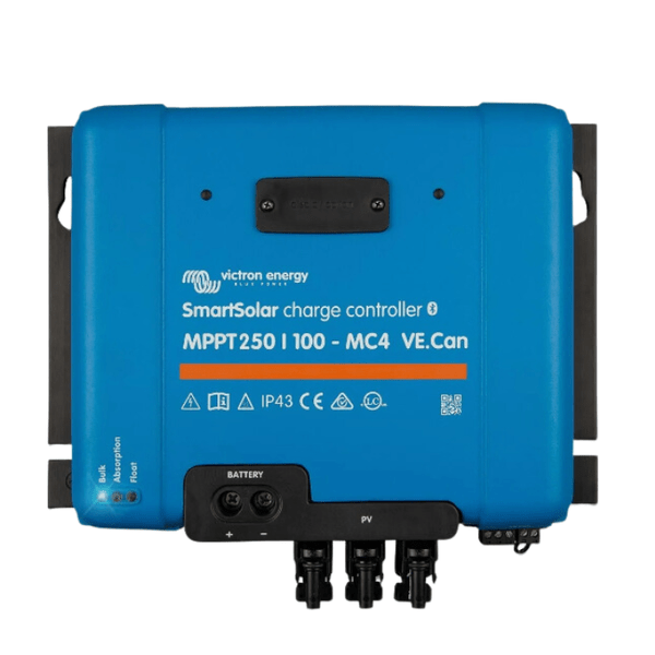 Ρυθμιστής φόρτισης Victron Energy SmartSolar MPPT 250-100-MC4 VE.Can (12-24-48V-100A)