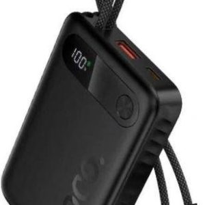 HOCO J171A EDGE POWERBANK, 20000MAH, PD20W, ΜΑΥΡΟ