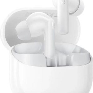 BASEUS BASS BP1 NC, ΑΣΥΡΜΑΤΑ ΑΚΟΥΣΤΙΚΑ, TRUE WIRELESS, ACTIVE NOISE CANCELLATION, ΛΕΥΚΟ